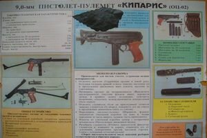 9,0-мм пистолет-пулемет Кипарис