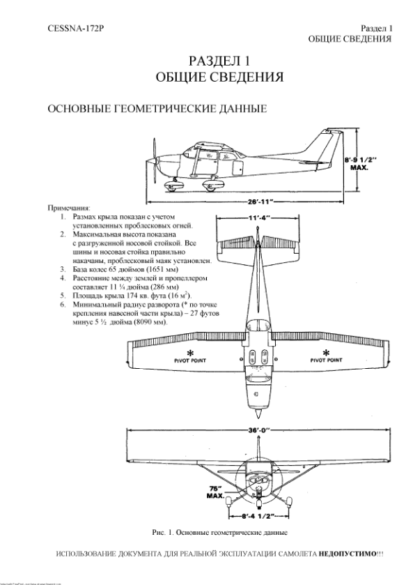 Cessna-172SP. РЛЭ самопал для симуляторов. 2007