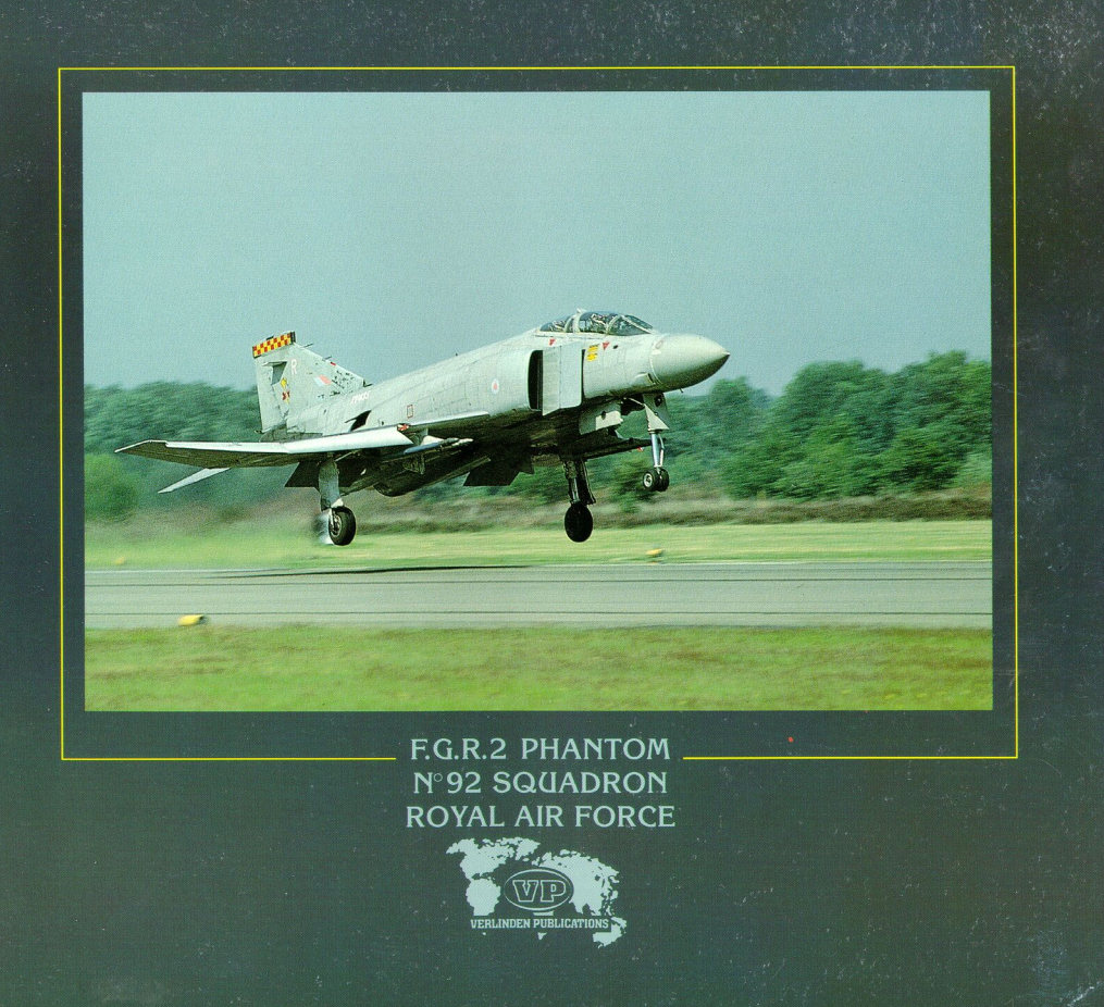 F-4 Phantom. F.G.R.2 PHANTOM №92 Squadron Royal Air Force. 1990