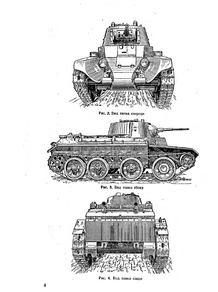 Танк БТ-7. Руководство службы. 1941