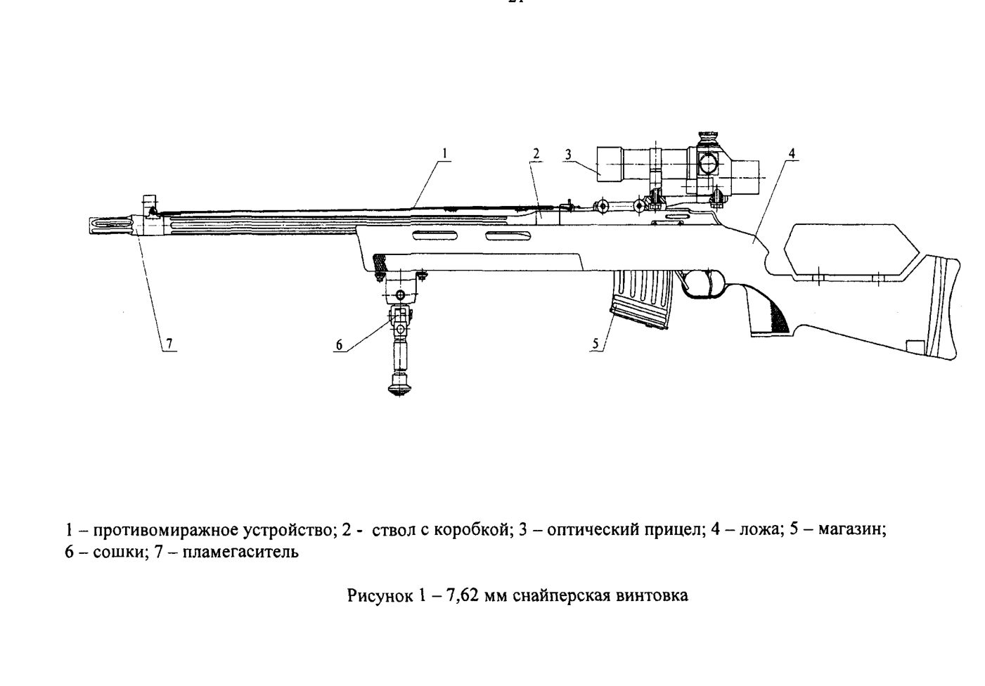 7,62-мм МЦ-116М. 7,62-мм снайперская винтовка МЦ-116М. ТО