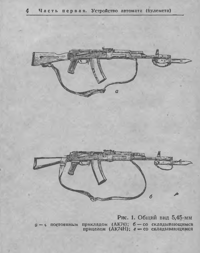 5,45-мм. Руководство по 5,45-мм автомату Калашникова и 5,45-мм ручному пулемету Калашникова 1976