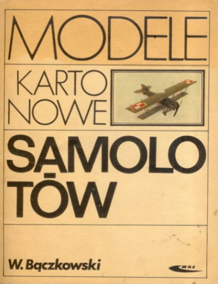 Modele kartonowe samolotow. 1981