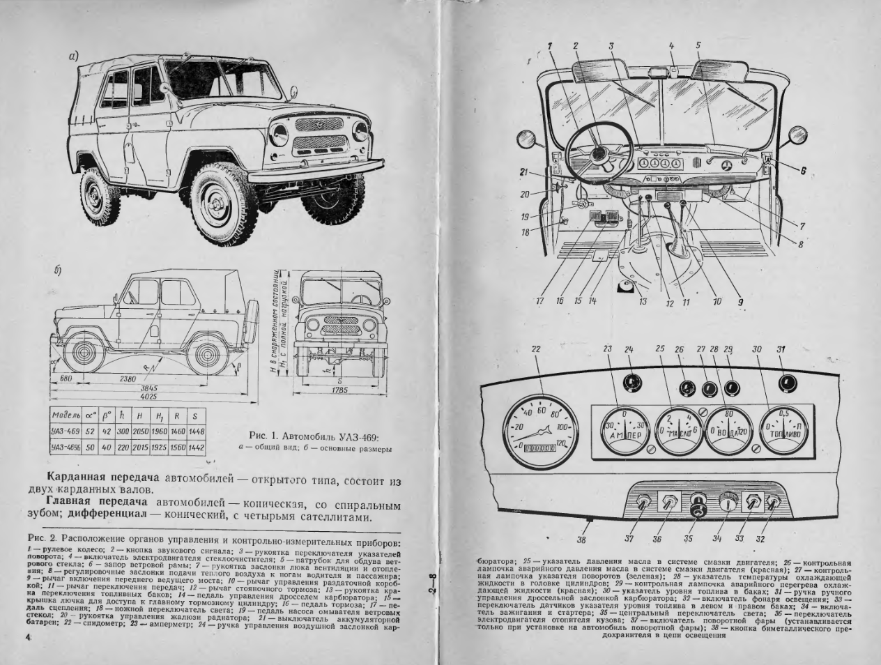 УАЗ-469. Автомобили УАЗ-469 и УАЗ-469Б. Техническое обслуживание и ремонт. 1978