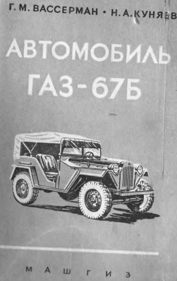 ГАЗ-67Б. Автомобиль ГАЗ-67Б. 1955