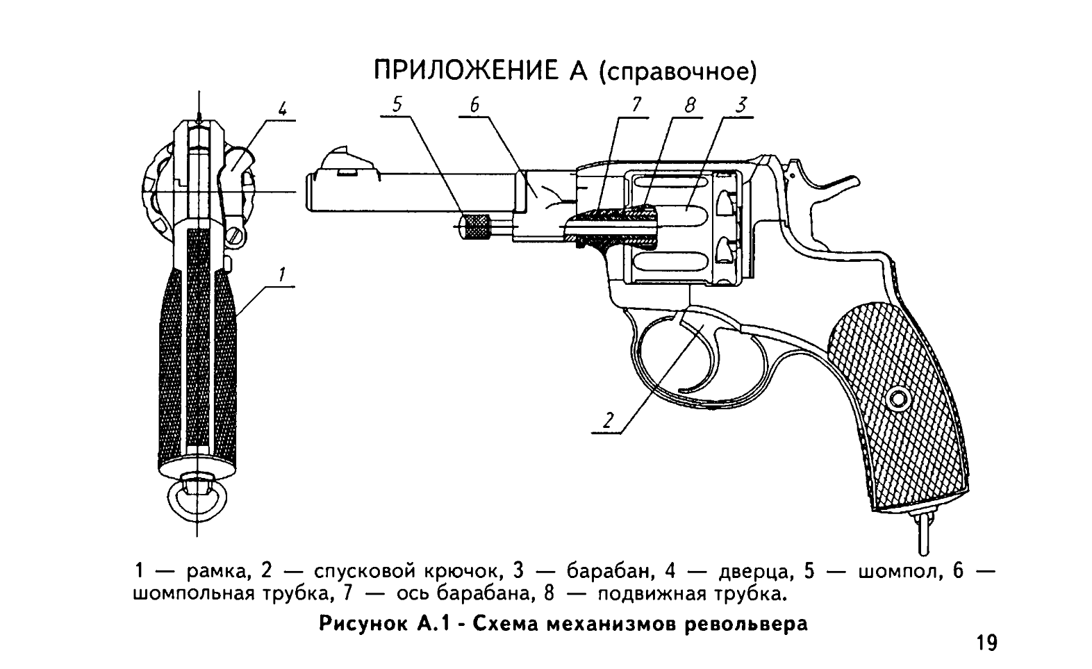 МР-313. Револьвер сигнальный МР-313. Паспорт