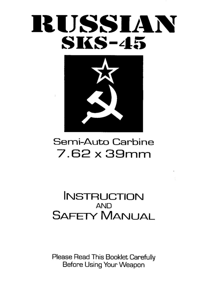 7,62-мм самозарядный карабин Симонова СКС-45