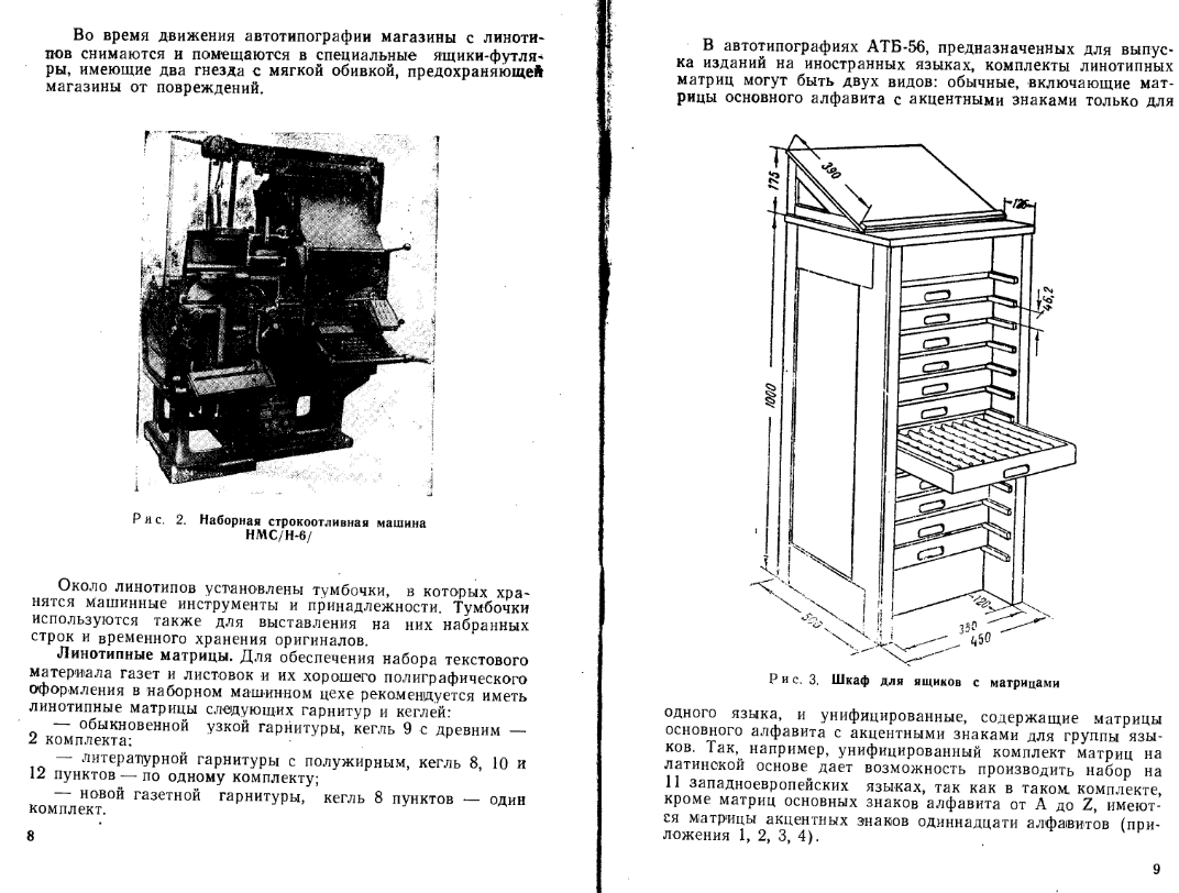 Походная автомобильная типография АТБ-56. Краткое опис устройства и основные сведения по эксплуат. 1962