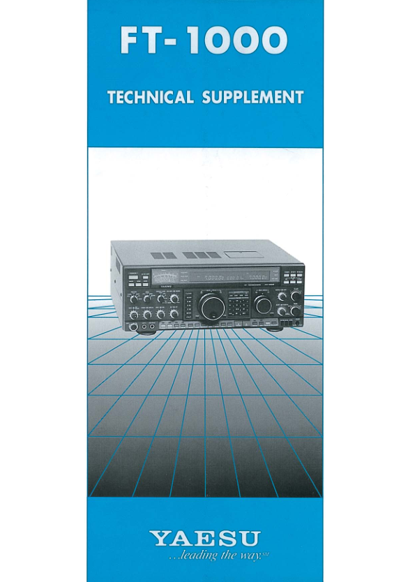 FT-1000. Technical Supplement