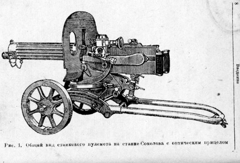 Наставление по стрелковому делу. Станковый пулемет системы Максима обр. 1910