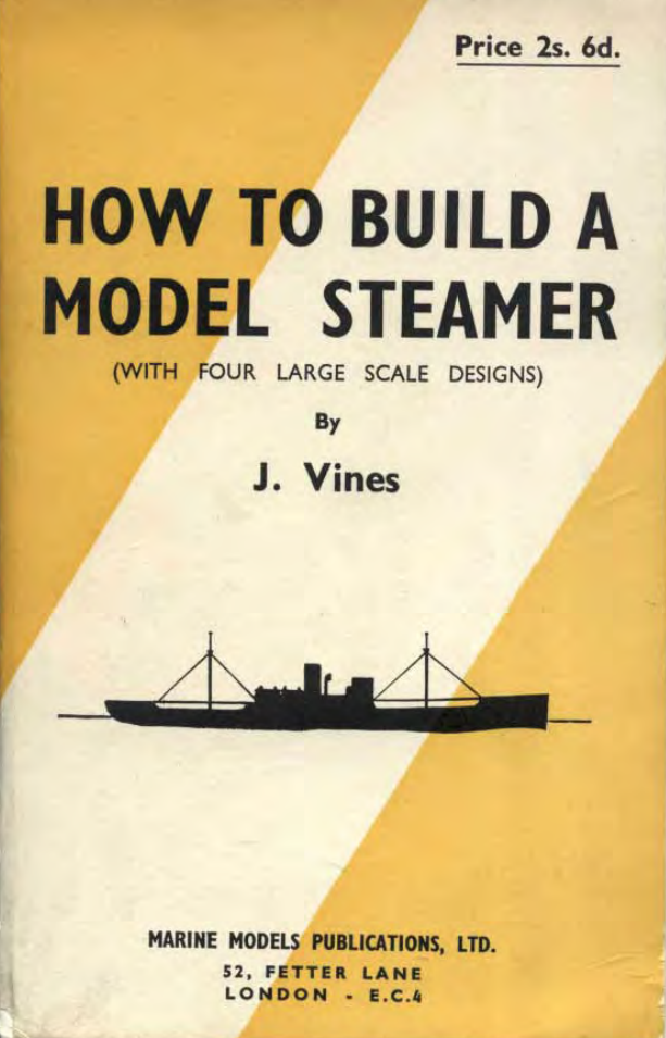 How to build a model steamer. 1994