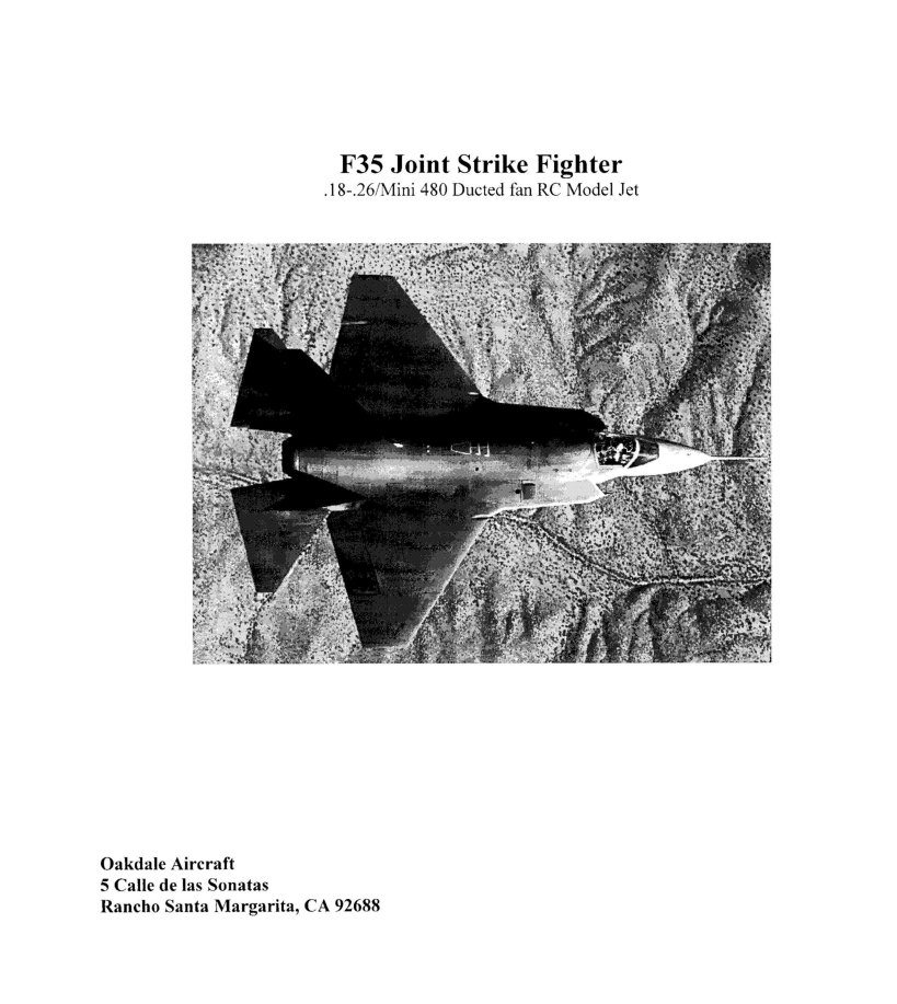 F35 Joint Strike Fighter. 2004